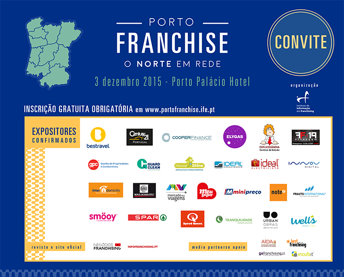 Convite Porto franchise_marcas